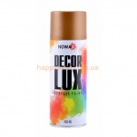 Краска NOWAX NX48043 Decor Lux цвет золотой металик 450мл